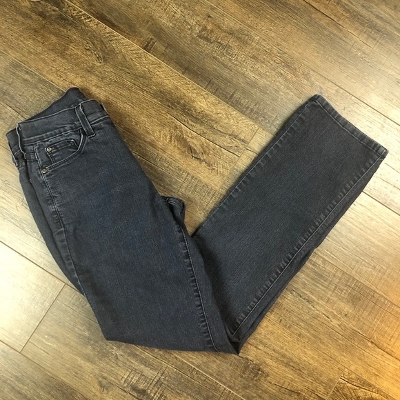 NYDJ Straight Blue Jeans Pants Denim ((size 2)) - Picture 4 of 9